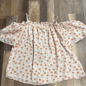 Floral Off-Shoulder Top
